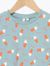 【吸水速乾】ソフトクリーム総柄Tシャツ（イエロー/ブルー）｜Samansa Mos2 Lagom（KIDS）（サマンサモスモス ラーゴム）通販