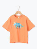 【吸水速乾】恐竜プリントTシャツ（オレンジ）｜Samansa Mos2 Lagom（KIDS）（サマンサモスモス ラーゴム）通販