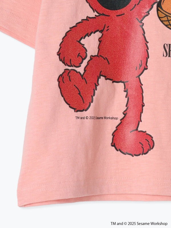 セール】 【FRUIT OF THE LOOM】エルモ プリントTシャツ（ホワイト