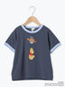 【Disney】くまのプーさん/リンガーTシャツ（ネイビー）｜Samansa Mos2 Lagom（KIDS）（サマンサモスモス ラーゴム）通販