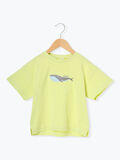 【吸水速乾】海の生き物刺繍Tシャツ（イエロー）｜Samansa Mos2 Lagom（KIDS）（サマンサモスモス ラーゴム）通販