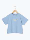 【吸水速乾】海の生き物刺繍Tシャツ（ブルー）｜Samansa Mos2 Lagom（KIDS）（サマンサモスモス ラーゴム）通販