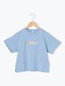【吸水速乾】海の生き物刺繍Tシャツ（ブルー）｜Samansa Mos2 Lagom（KIDS）（サマンサモスモス ラーゴム）通販