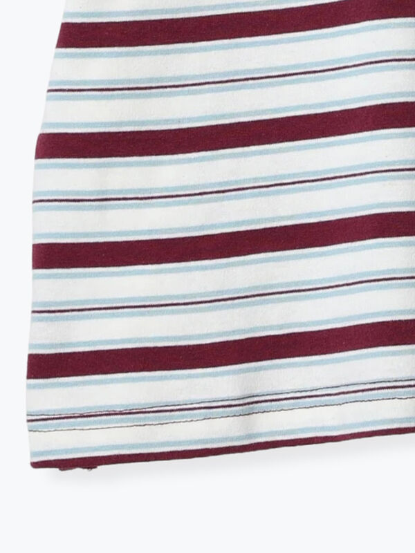 セール】 【吸水速乾】マルチボーダーTシャツ（ブラウン/グリーン