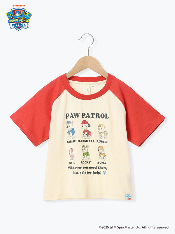 【パウ・パトロール】配色ラグランTシャツ（オフホワイト）｜Samansa Mos2 Lagom（KIDS）（サマンサモスモス ラーゴム）通販