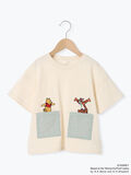【Disney】くまのプーさん/ポケ付きTシャツ（キナリ）｜Samansa Mos2 Lagom（KIDS）（サマンサモスモス ラーゴム）通販