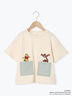 【Disney】くまのプーさん/ポケ付きTシャツ（キナリ）｜Samansa Mos2 Lagom（KIDS）（サマンサモスモス ラーゴム）通販