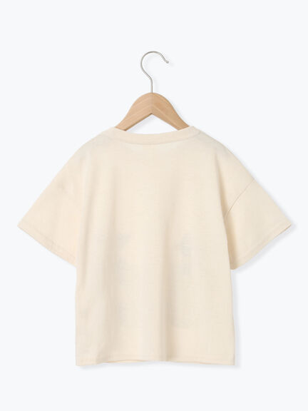 【Disney】くまのプーさん/ポケ付きTシャツ（カーキ/キナリ）｜Samansa Mos2 Lagom（KIDS）（サマンサモスモス ラーゴム）通販