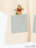 【Disney】くまのプーさん/ポケ付きTシャツ（カーキ/キナリ）｜Samansa Mos2 Lagom（KIDS）（サマンサモスモス ラーゴム）通販