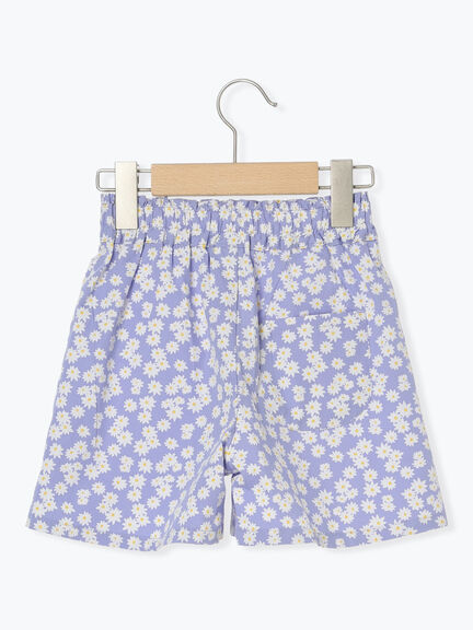 小花柄ショートパンツ(セットアップ可)（イエロー/ブルー）｜Samansa Mos2 Lagom（KIDS）（サマンサモスモス ラーゴム）通販