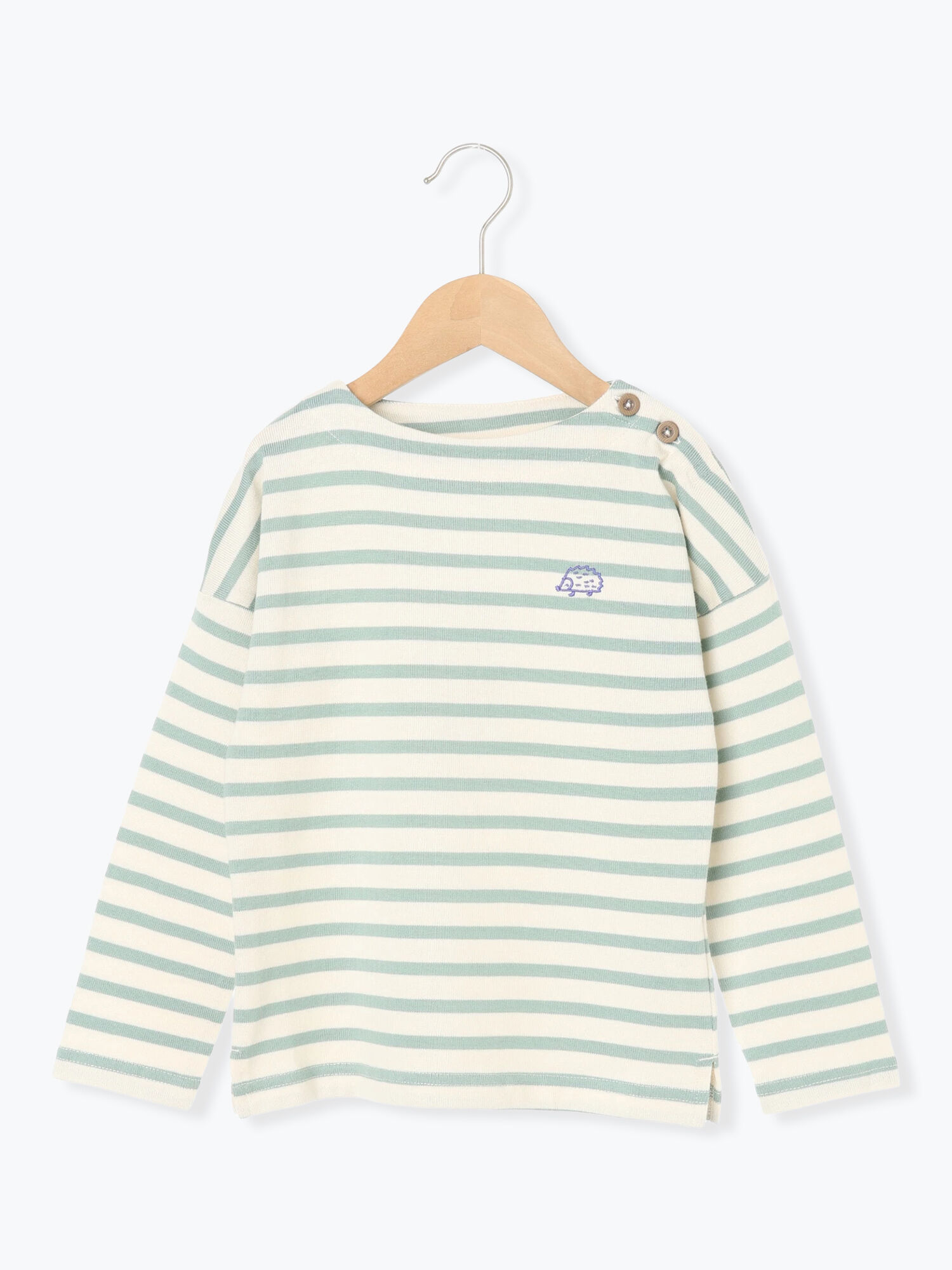 ロージーモンスター　ロゴ刺繍　ボーダーカットソー 01_001.jpg