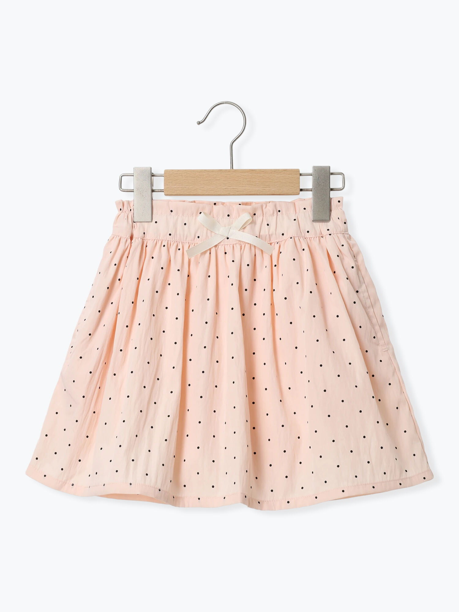 セール】 ドット柄スカパン（ピンク/ネイビー/ボトムス/スカート