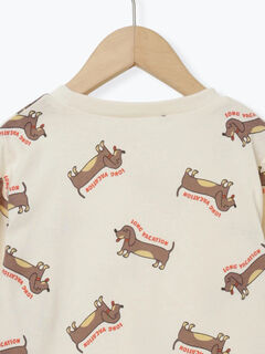 ハニチェリ　パネル　ダックス柄 楽天市場】ゆるダックスフンド 国産オックス/ブロード/シーチング