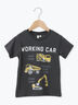 ◎働く車プリントTシャツ（チャコールグレー/サックスブルー）｜Samansa Mos2 Lagom（KIDS）（サマンサモスモス ラーゴム）通販