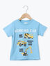 ◎働く車プリントTシャツ（サックスブルー）｜Samansa Mos2 Lagom（KIDS）（サマンサモスモス ラーゴム）通販