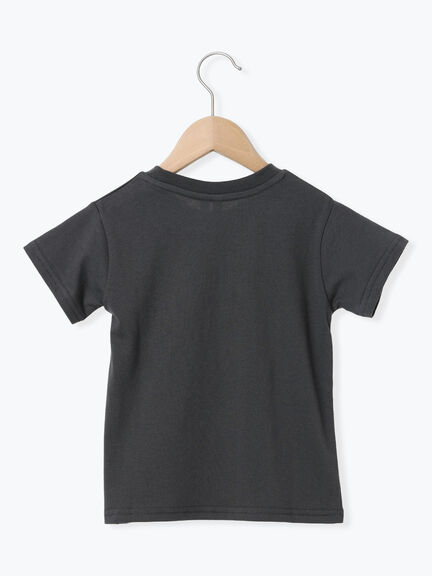 ◎働く車プリントTシャツ（チャコールグレー/サックスブルー）｜Samansa Mos2 Lagom（KIDS）（サマンサモスモス ラーゴム）通販