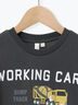 ◎働く車プリントTシャツ（チャコールグレー/サックスブルー）｜Samansa Mos2 Lagom（KIDS）（サマンサモスモス ラーゴム）通販