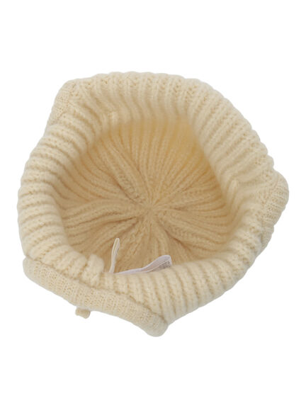 リブニットフライトキャップ（グレー/キナリ）｜Samansa Mos2 Lagom（KIDS）（サマンサモスモス ラーゴム）通販