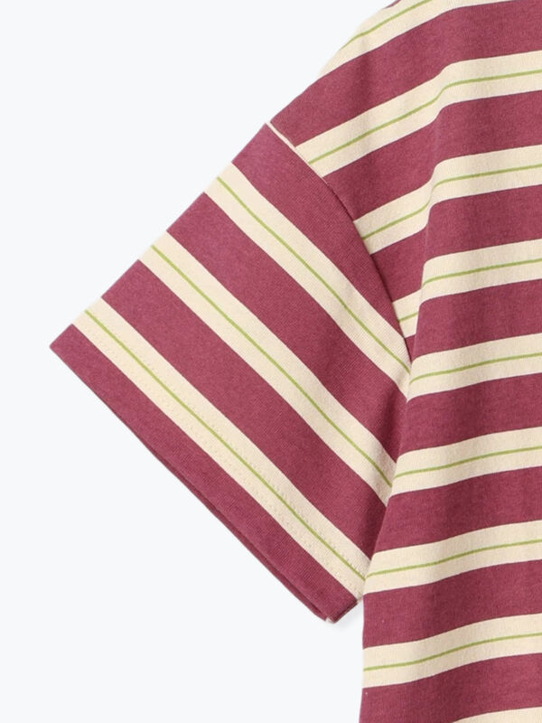 ◆カモミール(・¨ (●)様リクエスト4点ページ セール】 【おさるのジョージ】ワッペン付きボーダーTシャツ