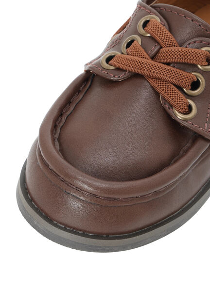 デッキシューズ（ブラウン/ネイビー）｜Samansa Mos2 Lagom（KIDS）（サマンサモスモス ラーゴム）通販