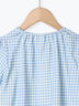◎チェリー刺繍ギンガムチェックTシャツ（ブルー/ラベンダー）｜Samansa Mos2 Lagom（KIDS）（サマンサモスモス ラーゴム）通販