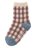 チェック柄ソックス（ボルドー）｜Samansa Mos2 Lagom（KIDS）（サマンサモスモス ラーゴム）通販