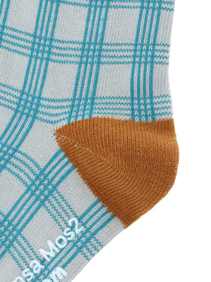 チェック柄ソックス（ボルドー/マスタード/ブルー）｜Samansa Mos2 Lagom（KIDS）（サマンサモスモス ラーゴム）通販