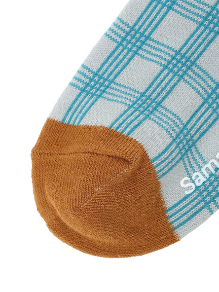 チェック柄ソックス（ボルドー/マスタード/ブルー）｜Samansa Mos2 Lagom（KIDS）（サマンサモスモス ラーゴム）通販