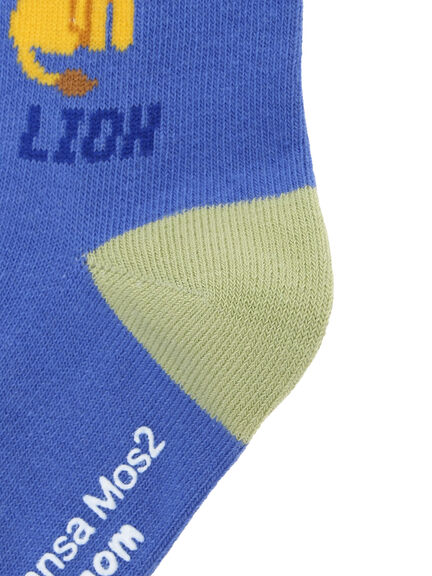 アニマルモチーフソックス（オレンジ/グリーン/ブルー）｜Samansa Mos2 Lagom（KIDS）（サマンサモスモス ラーゴム）通販