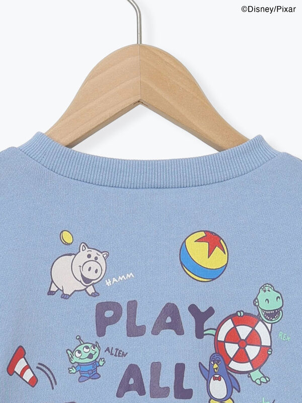 セール】 【Disney】トイ・ストーリー/バックプリントトレーナー