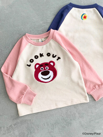 セール】 【Disney】トイ・ストーリー/さがら刺繍トレーナー（ピンク