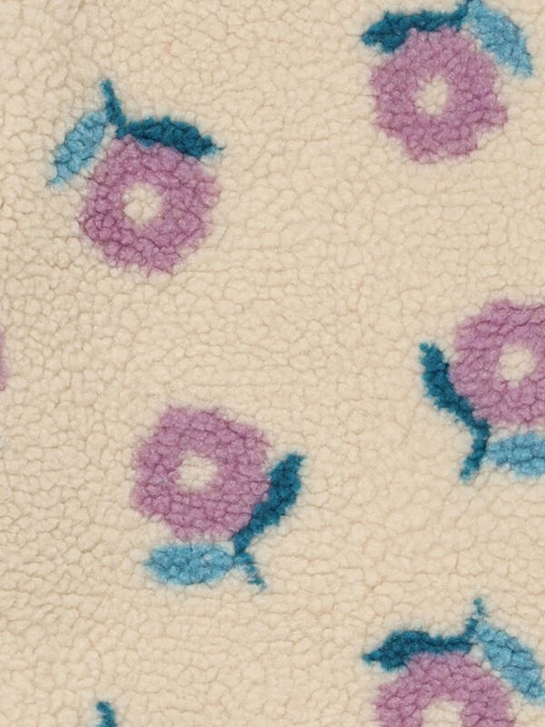 セール】 ジャカードボアブルゾン（ベージュ/ネイビー/アウター