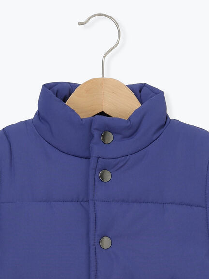 【撥水】中綿ベスト（グリーン/ネイビー）｜Samansa Mos2 Lagom（KIDS）（サマンサモスモス ラーゴム）通販