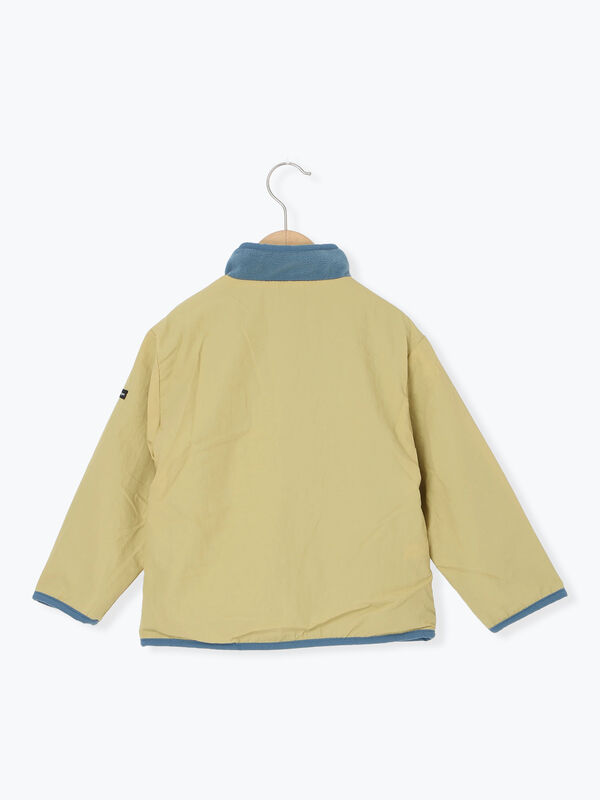 セール】 【撥水】ナイロン×フリースリバーシブルブルゾン（ピンク