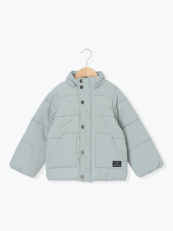 セール】 【撥水】2way中綿ブルゾン（イエロー/サックスブルー