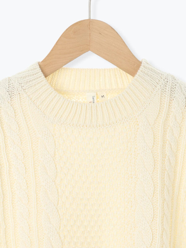 セール】 【マシンウォッシャブル】ニットベスト（モカ/キナリ