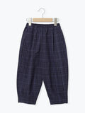 チェック柄コクーンパンツ(ネイビー)|Samansa Mos2 Lagom(KIDS)(サマンサモスモス ラーゴム)通販