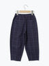 チェック柄コクーンパンツ(ブラウン/ネイビー)|Samansa Mos2 Lagom(KIDS)(サマンサモスモス ラーゴム)通販