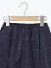 チェック柄コクーンパンツ(ブラウン/ネイビー)|Samansa Mos2 Lagom(KIDS)(サマンサモスモス ラーゴム)通販