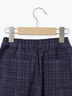 チェック柄コクーンパンツ(ブラウン/ネイビー)|Samansa Mos2 Lagom(KIDS)(サマンサモスモス ラーゴム)通販