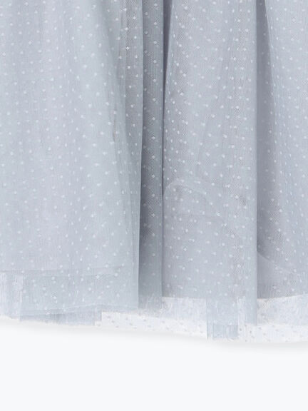 チュールドッキングワンピース（ベージュ/ネイビー）｜Samansa Mos2 Lagom（KIDS）（サマンサモスモス ラーゴム）通販