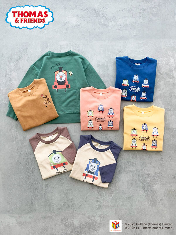 むーさん様 ご購入予定品 セール】 【きかんしゃトーマス】プリントトレーナー（オレンジ