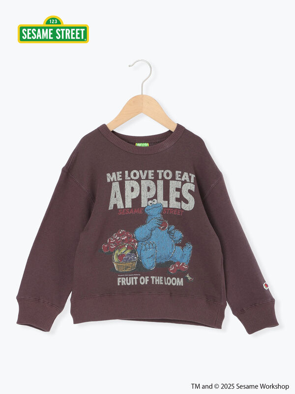 セール】 【FRUIT OF THE LOOM】 クッキーモンスター トレーナー