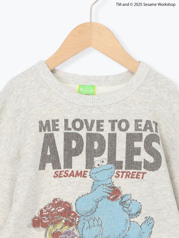 セール】 【FRUIT OF THE LOOM】 クッキーモンスター トレーナー