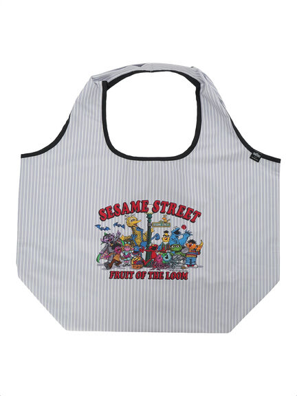 イムサエムさん スクエア セール】 【FRUIT OF THE LOOM】セサミストリート トートバッグ大