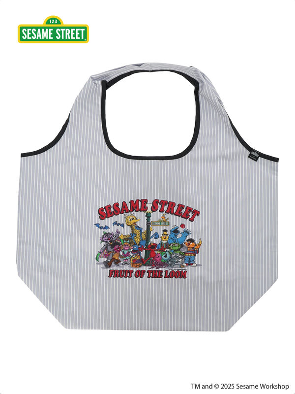 シンモラ　リクエスト品 セール】 【FRUIT OF THE LOOM】セサミストリート トートバッグ大
