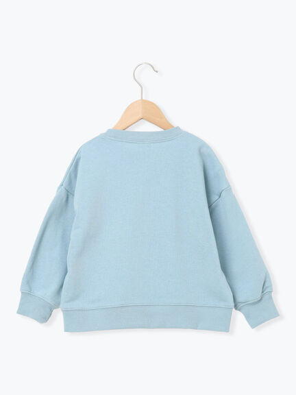 はたらく車プリントトレーナー（チャコールグレー/レッド/サックスブルー）｜Samansa Mos2 Lagom（KIDS）（サマンサモスモス ラーゴム）通販