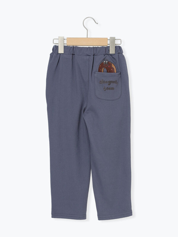 セール】 ◎ドーナツ刺繍カットツイルパンツ（カーキ/ネイビー