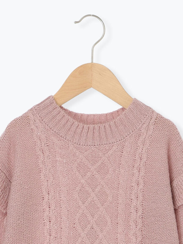 ももサマ☆ Pois knit best ピンク ももサマ☆ Pois knit best ピンク Buy Pink Bright Soft Touch Button