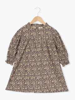 セール】 花柄ワンピース（ピンク/ブラウン/ワンピース/ワンピース